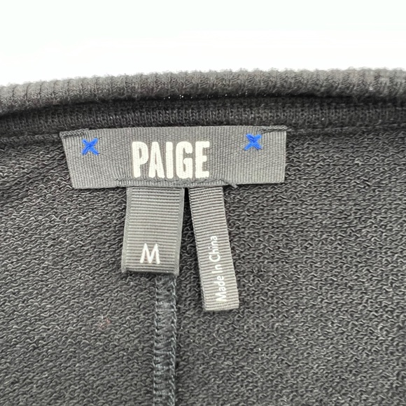 PAIGE Rochelle Knit V-neck T-shirt - Medium - Picture 4 of 7